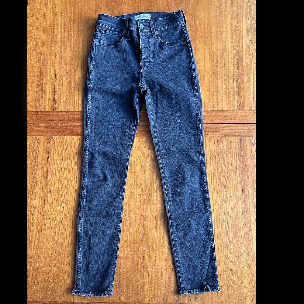 Madewell 10" High-Rise Skinny Jeans - Size 24